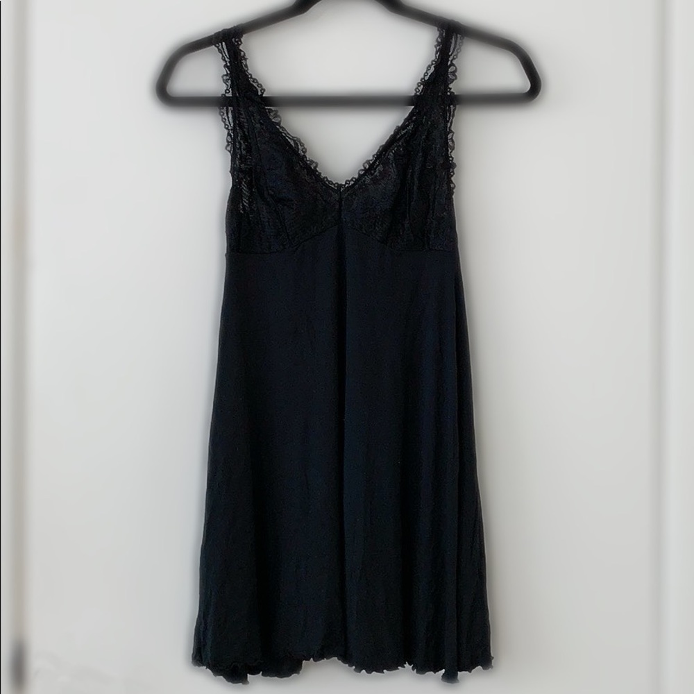 ADORE ME | Black Lace Nightie